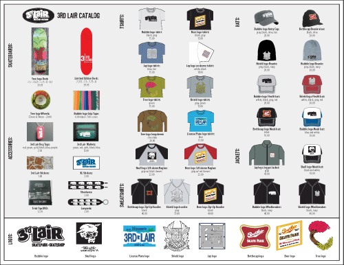 3rd Lair catalog inside