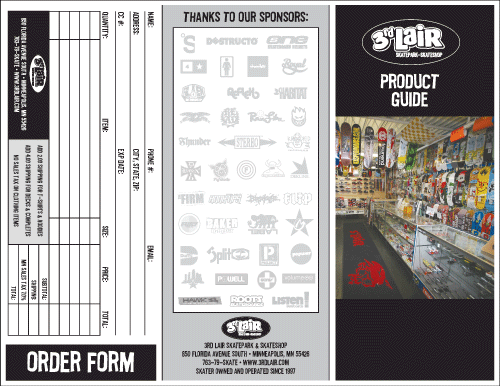 3rd Lair catalog outside