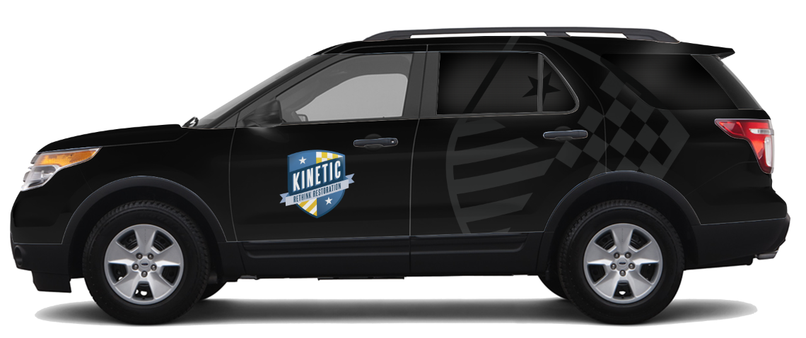 Kinetic vehicle graphics