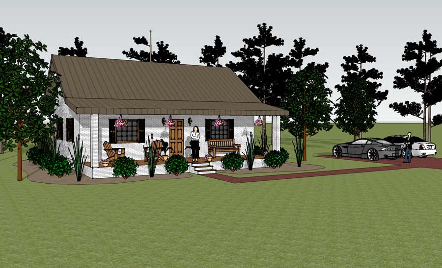 Victory Lane cabin rendering