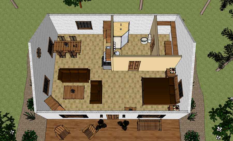 Victory Lane cabin rendering