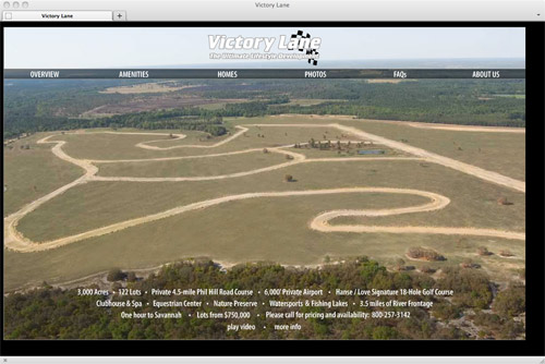 Victory Lane web site